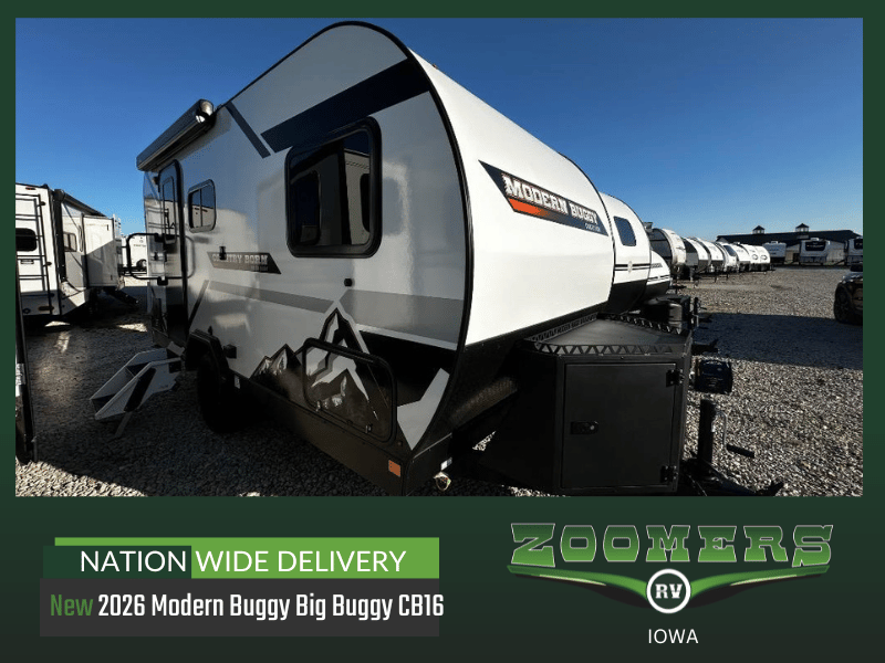 2026 Modern Buggy RV 2026 Modern Buggy RV Big Buggy Teardrop Trailer - image 1