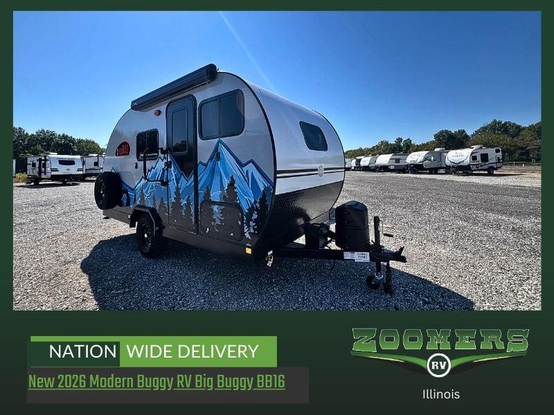2026 Modern Buggy RV 2026 Modern Buggy RV Big Buggy Teardrop Trailer - image 1