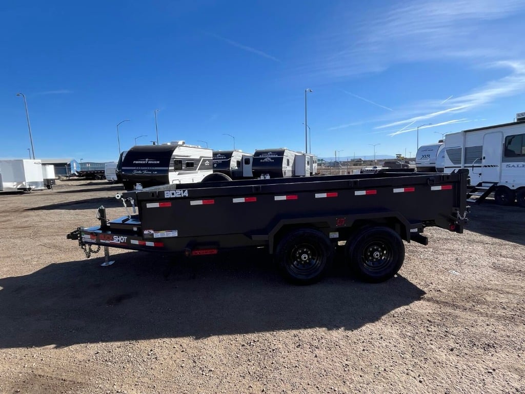2026 Buckshot Trailers 2026 Buckshot Trailers Dump 7'x14'x2' - image 1