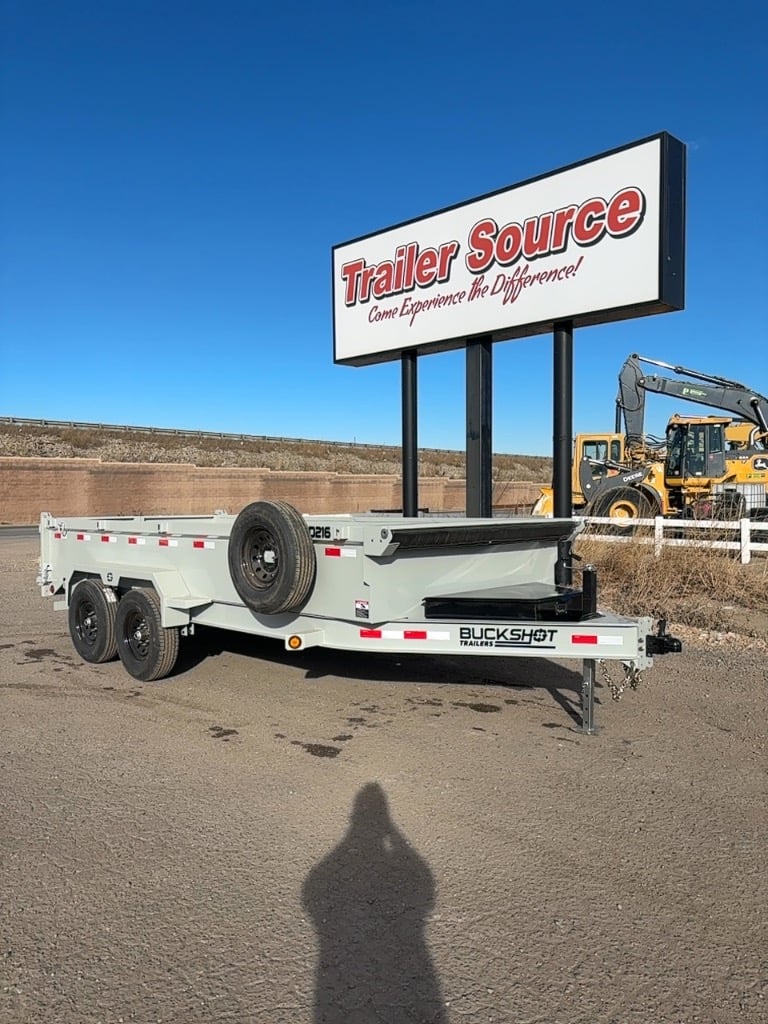 2026 Buckshot Trailers 2026 Buckshot Trailers Dump 7'x16'x2' 14K - image 1