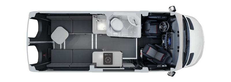 Airstream Interstate 19X floorplan
