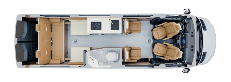 Airstream Interstate 24GLX floorplan
