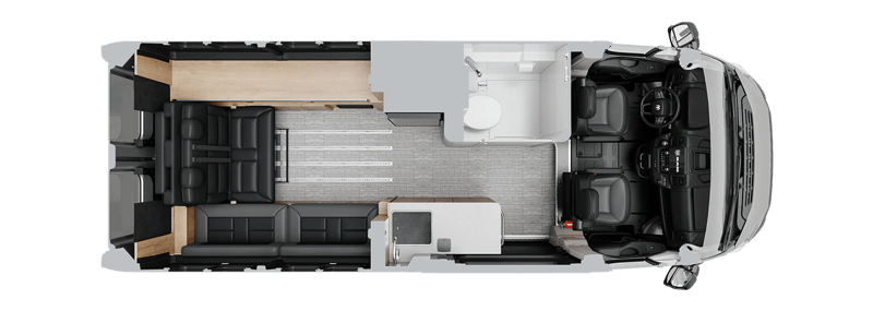 Airstream Rangeline 21PL floorplan