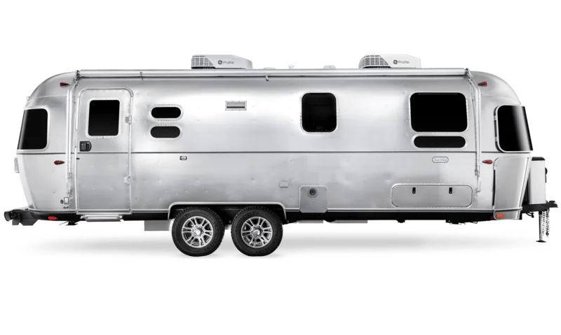 2026 Airstream Trade Wind studio exterior — curbside