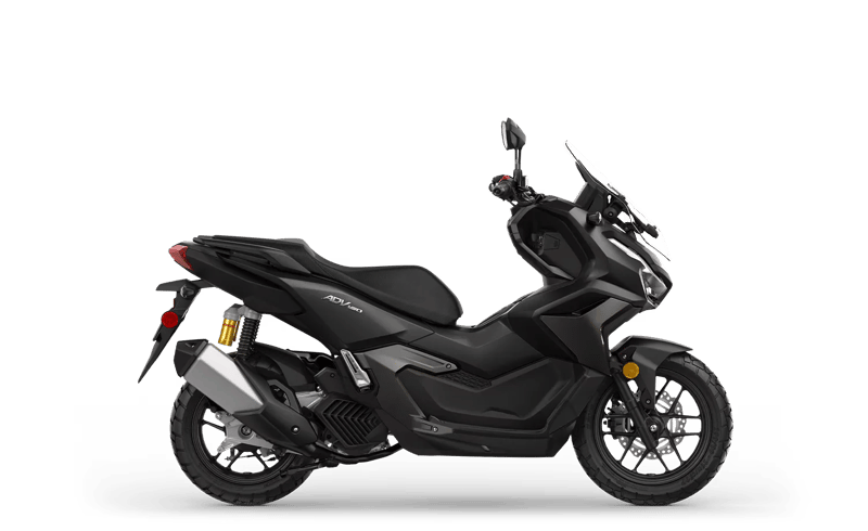 2027 Honda ADV160 in Matte Black Metallic