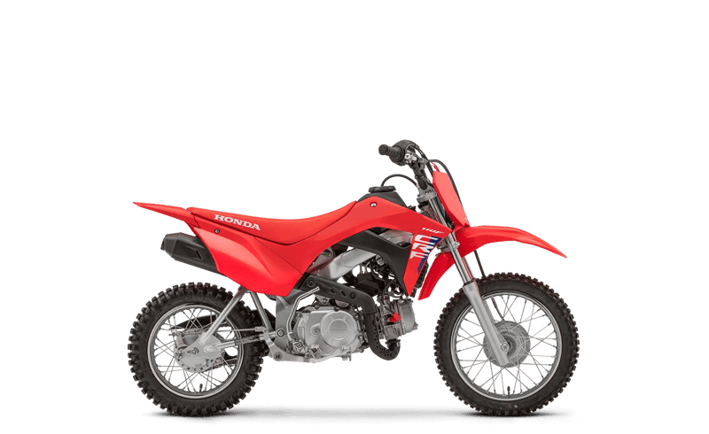 2027 Honda CRF110F in Red