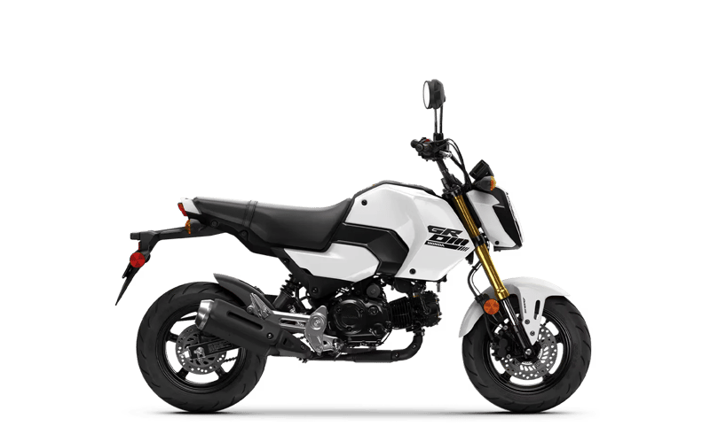 2026 Honda Grom ABS in Pearl White
