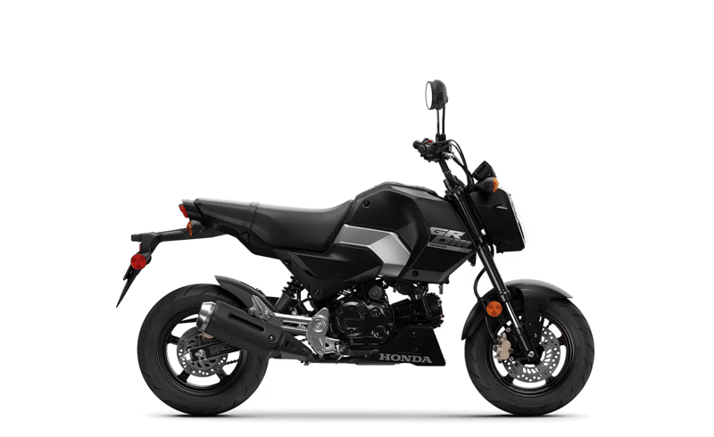 2026 Honda Grom SP in Matte Black Metallic