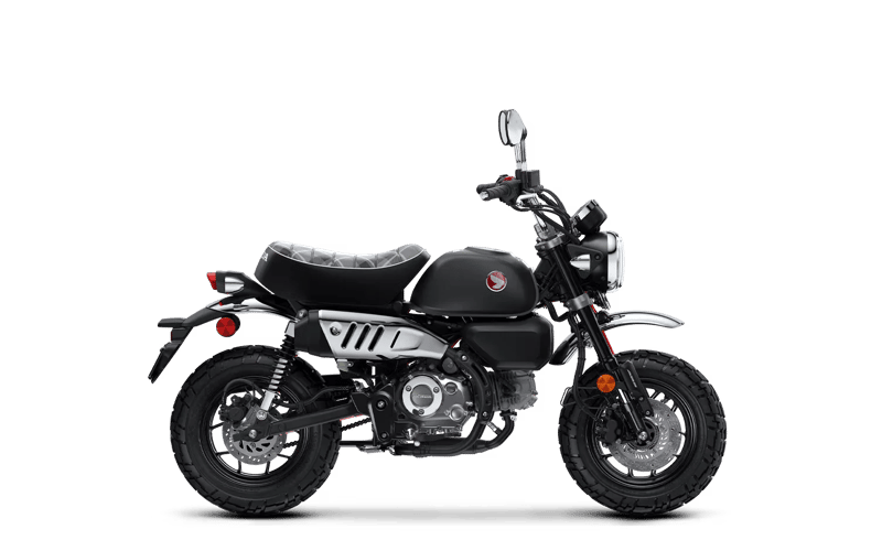 2026 Honda Monkey in Matte Black Metallic