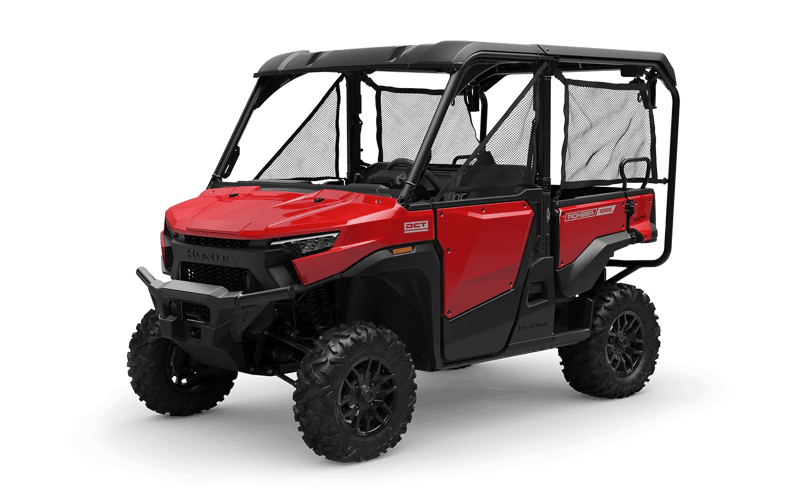 2026 Honda Pioneer 1000-5 Deluxe in Hero Red