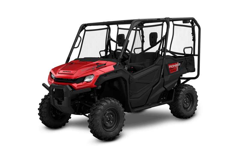 2025 Honda Pioneer 1000-5 in Hero Red