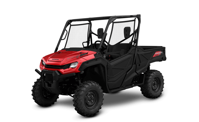 2025 Honda Pioneer 1000 in Hero Red