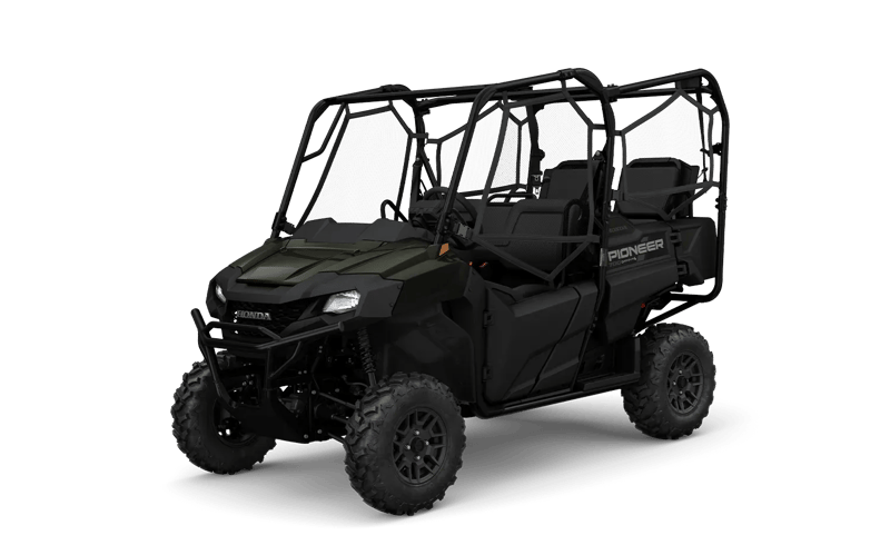 2027 Honda Pioneer 700-4 Deluxe in Black Forest Green