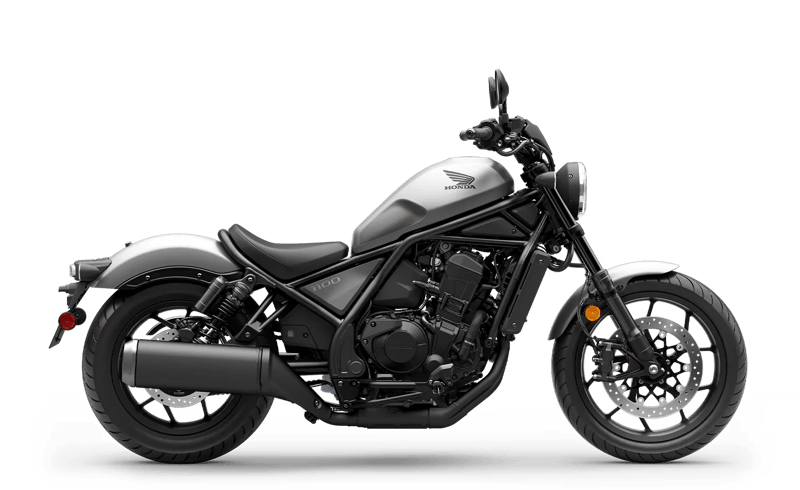 2026 Honda Rebel 1100 in Matte Silver Metallic