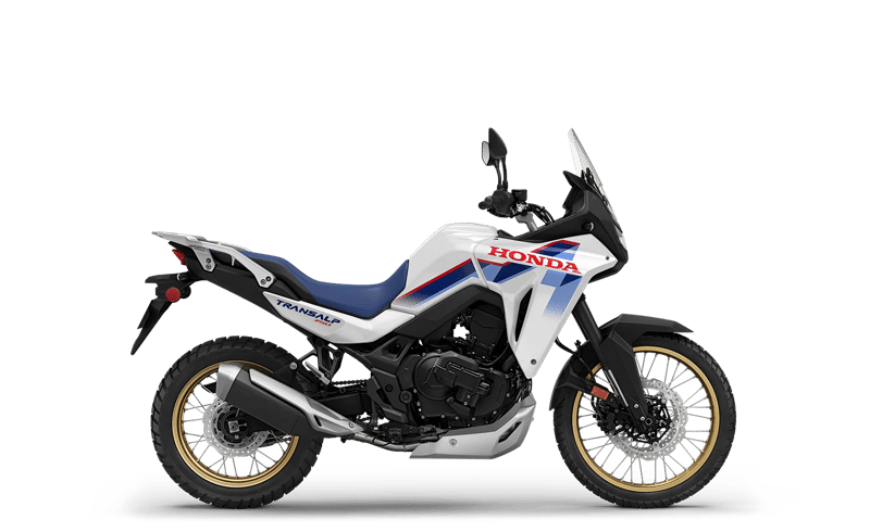 2026 Honda Transalp E-Clutch in White