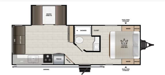 25RLXL floorplan diagram