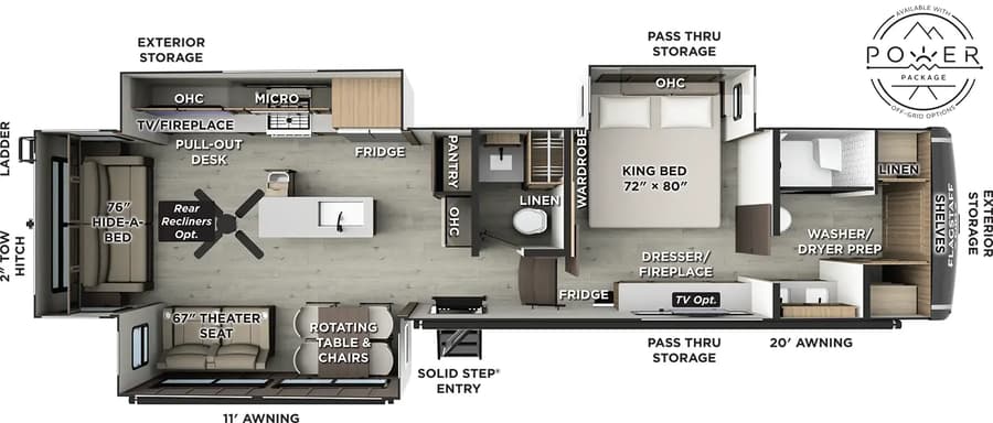 401CFB floorplan diagram