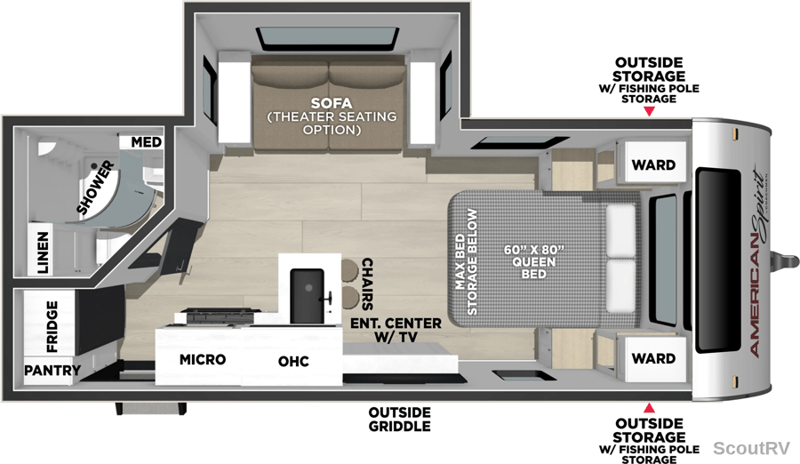 1943RB floorplan diagram