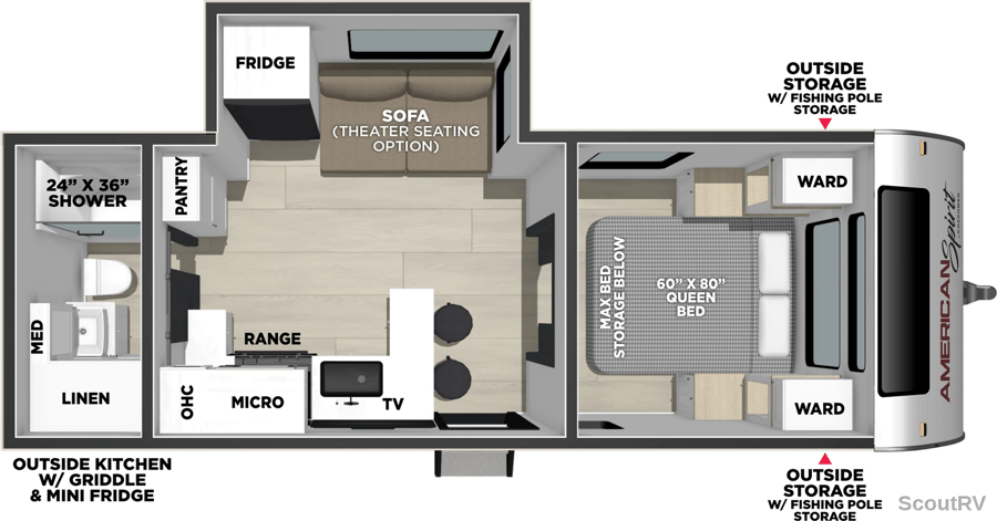2353RB floorplan diagram