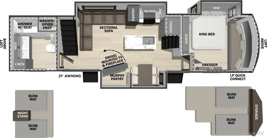 40CBK floorplan diagram
