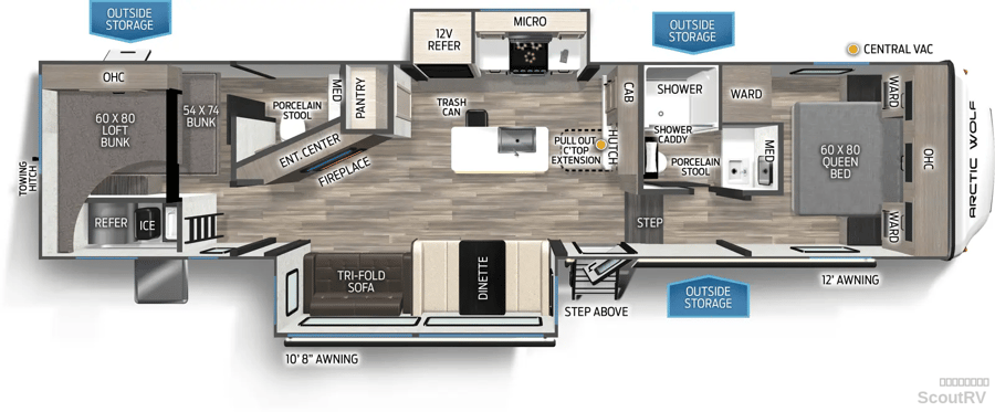 331BH floorplan diagram