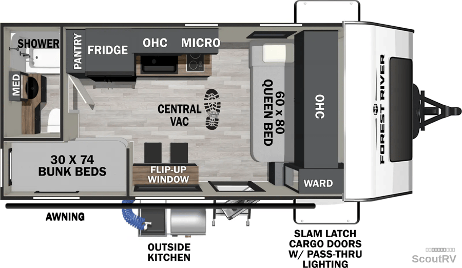 16MKD floorplan diagram