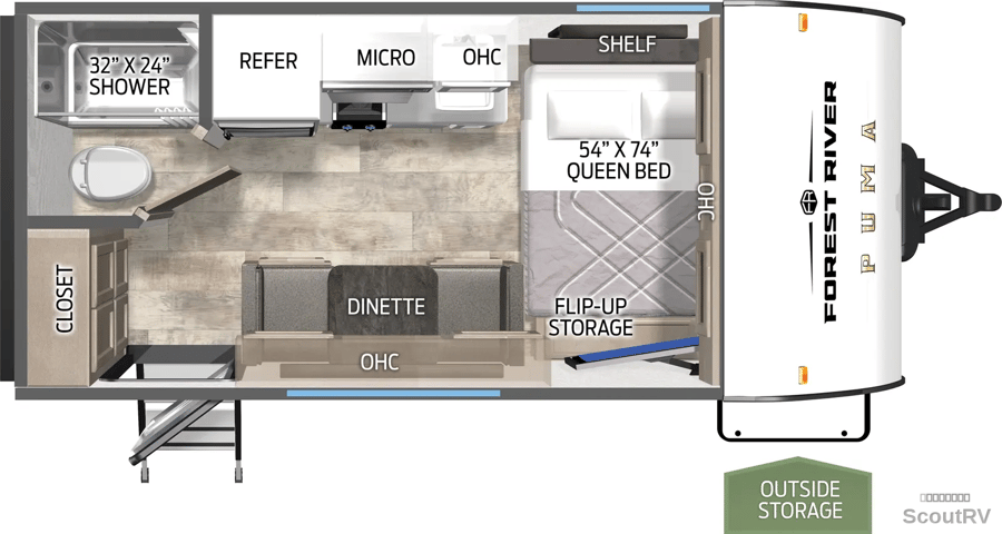 12FBCE floorplan diagram