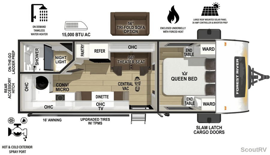 RP-205 floorplan diagram