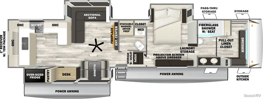 36EST floorplan diagram