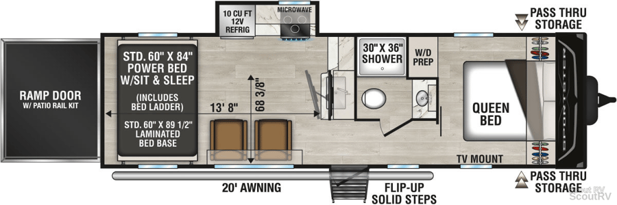 26X floorplan diagram