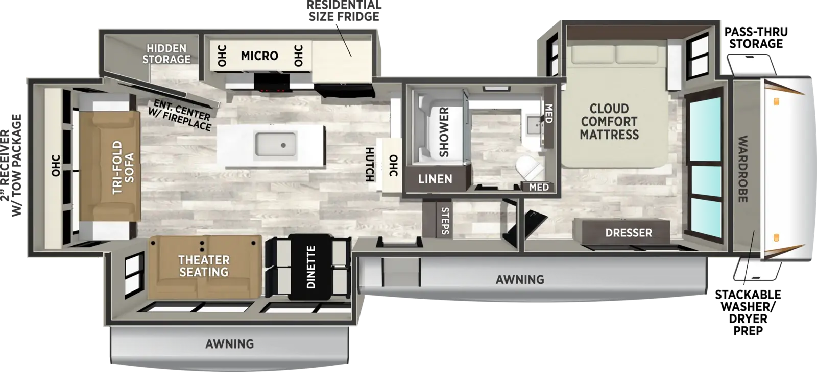 32RL floorplan