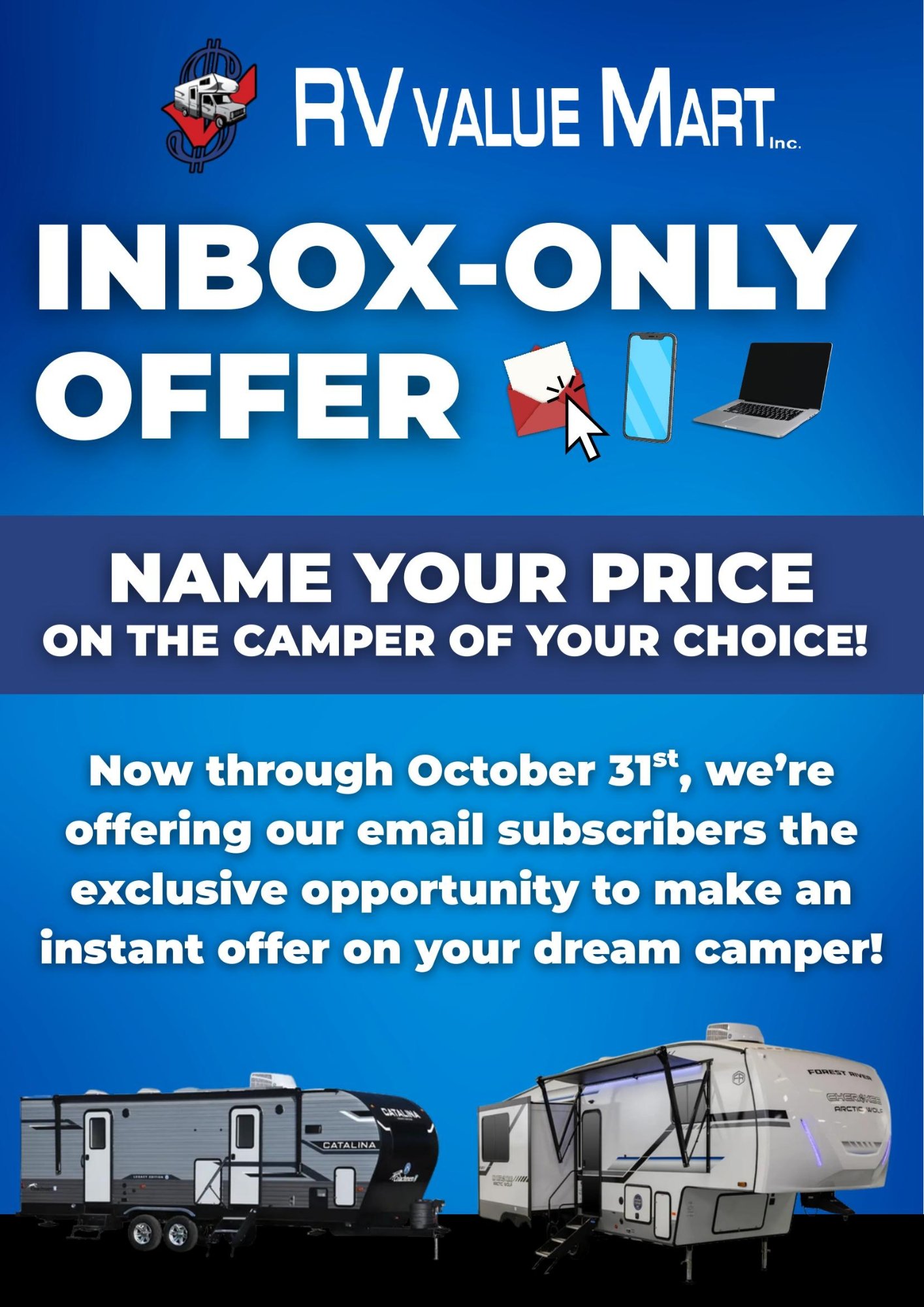 RV Value Mart Inbox-Only Offer