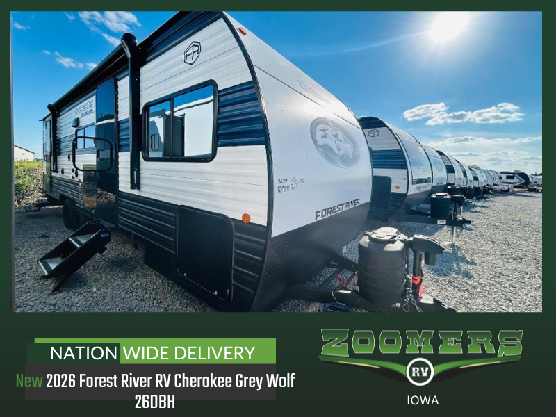 2026 Forest River Cherokee Grey Wolf 26dbh